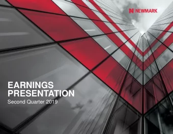 EARNINGS  PRESENTATION  Second Quarter 2019  DISCLAIMER  2  Discussion of Forward-Looking