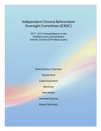 [Type  the  document  title]    [Type  the  date]    Executive Summary