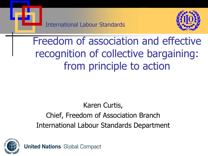recognition of collective bargaining