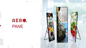 PANE  Aero Pane: 2.5mm LED Digital Poster  SET-UP YOUR LED CLIENTS GROUP QUICKL  Y  3 Selling