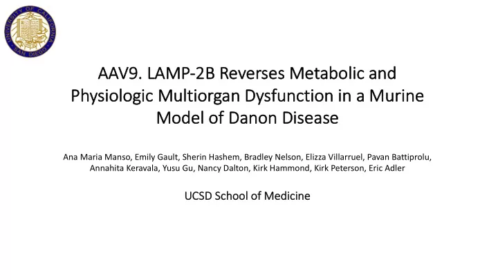 aa aav9 9 l lam amp 2b r 2b reverses m metabol olic a and