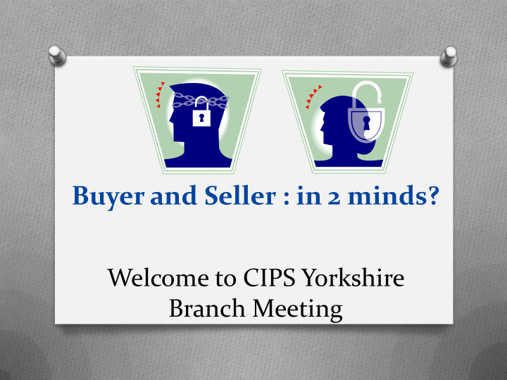 welcome to cips yorkshire branch meeting introductions o