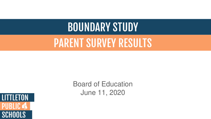 boundary study