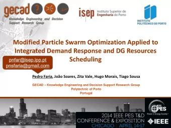 Scheduling  pnfar  ar@is  @isep  ep.ipp.  ipp.pt  pt  pnsfaria@gm  sfaria@gmail  ail.co  .com