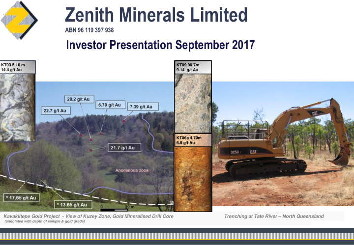 zenith minerals limited