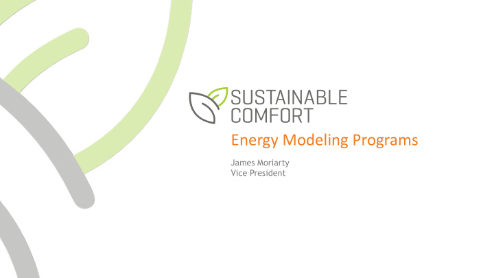 energy modeling programs