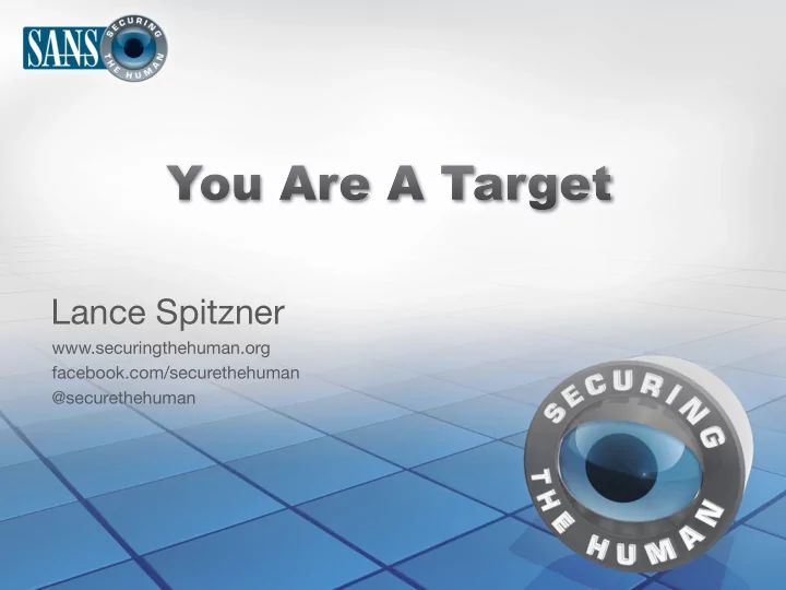 lance spitzner