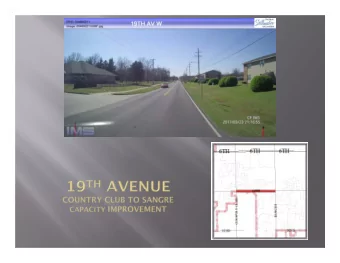 Black = existing Trail  Red = Proposed  Transportation Project #1  19th AVENUE  COUNTRY CLUB TO