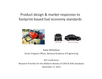 Product design &amp; market responses to