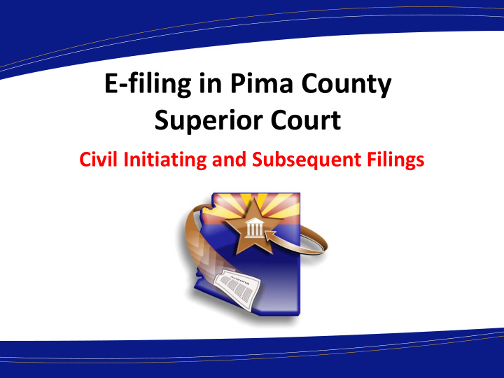 e filing in pima county superior court