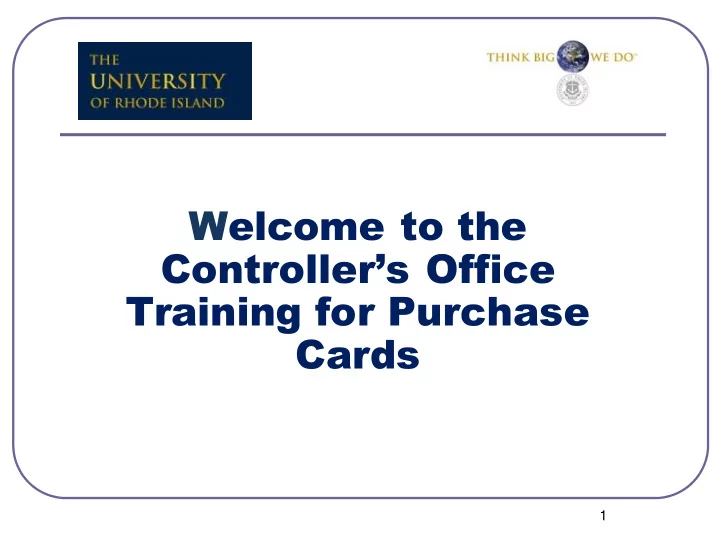 welcome to