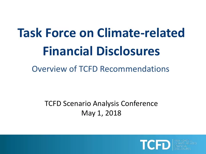 financial disclosures