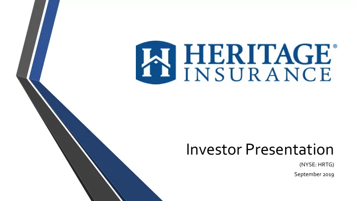 investor presentation