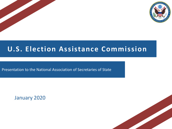 u s election assistance commission