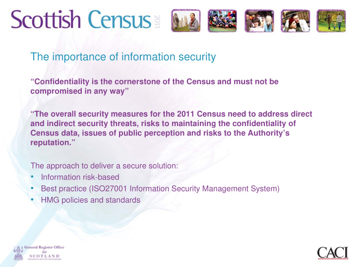 the importance of information security