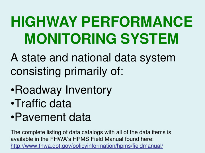 monitoring system