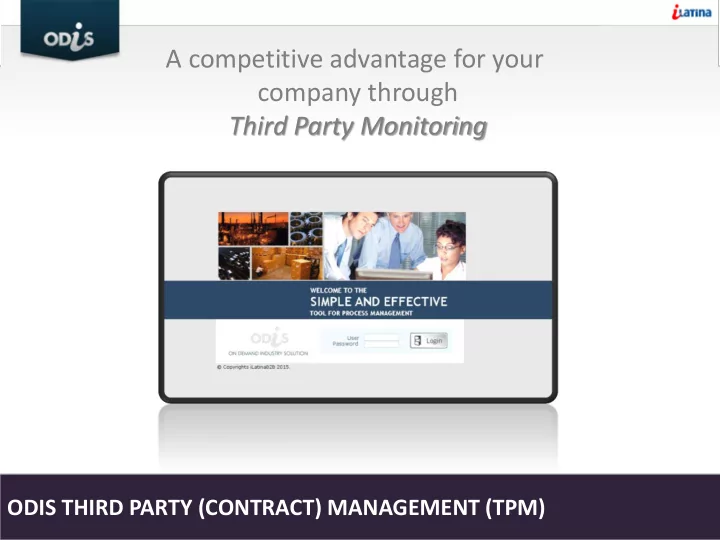 a competitive advantage for your