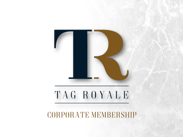 corporate membership