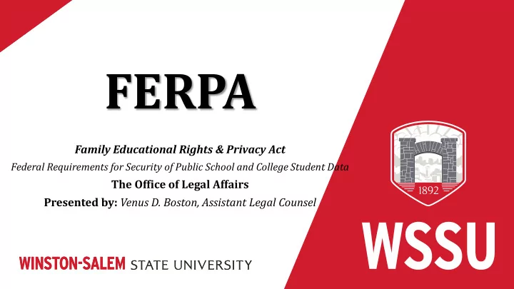 ferpa