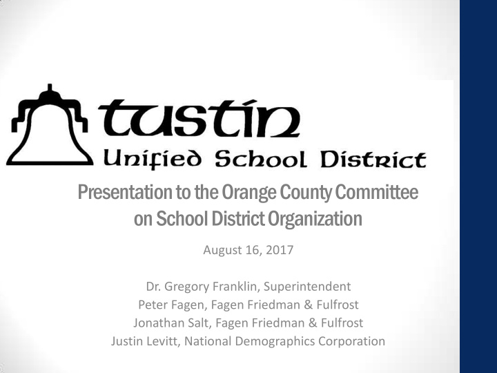 on school district organization
