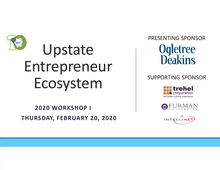 upstate entrepreneur