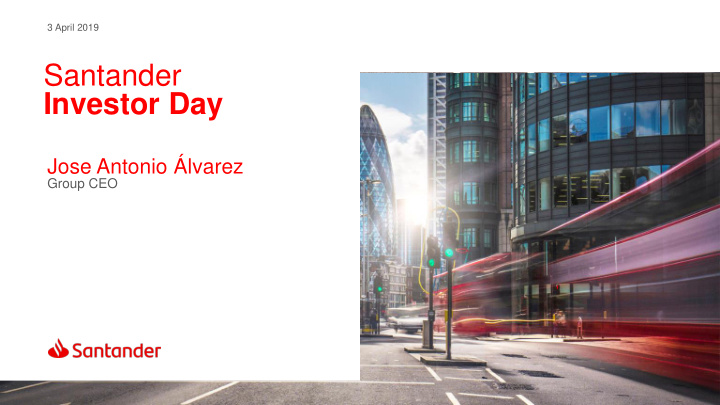 santander investor day