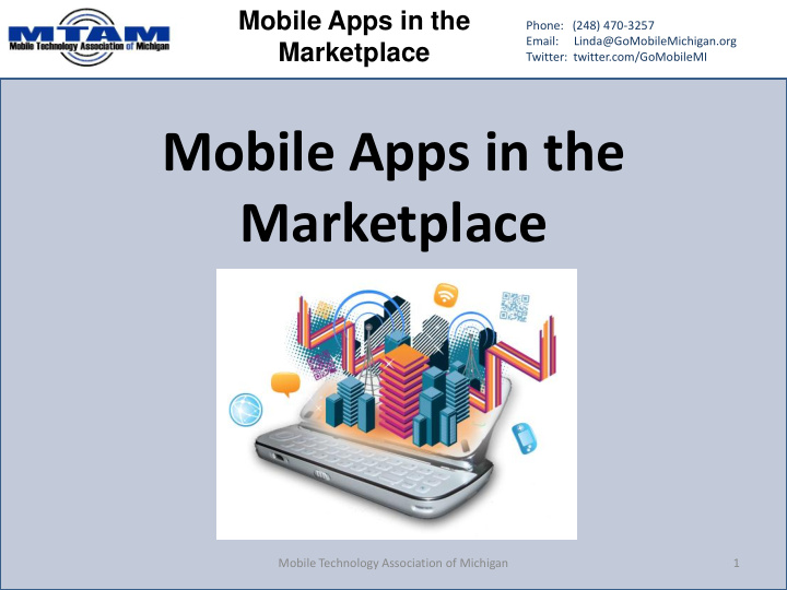 mobile apps in the