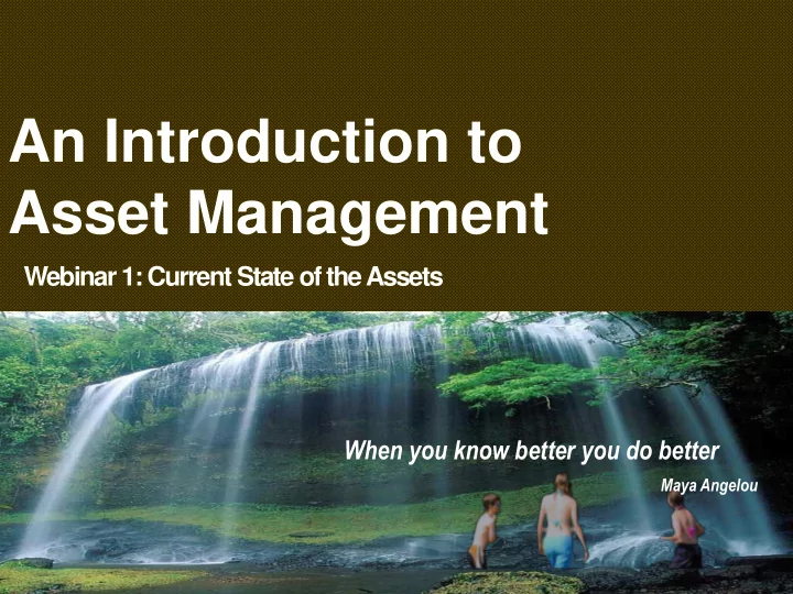 asset management