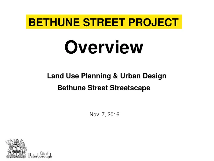 project purpose