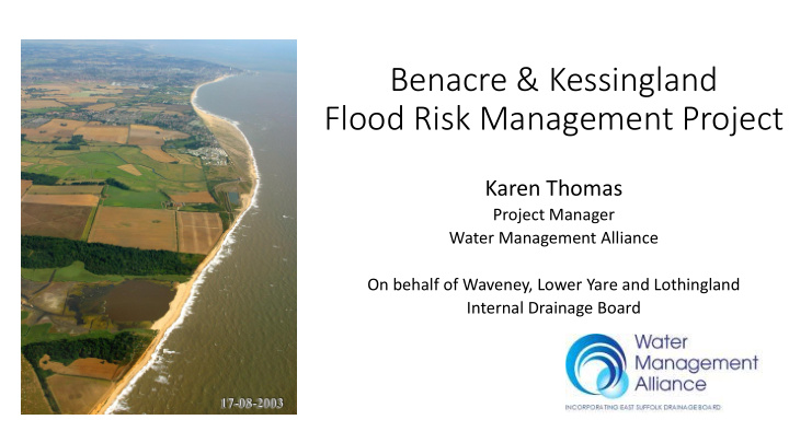 flood risk management project