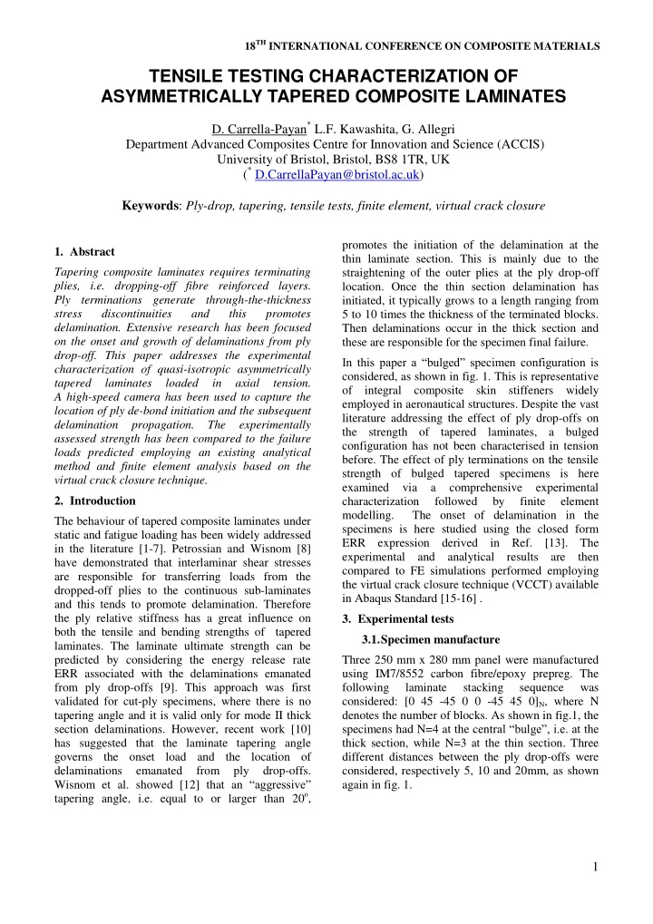 tensile testing characterization of