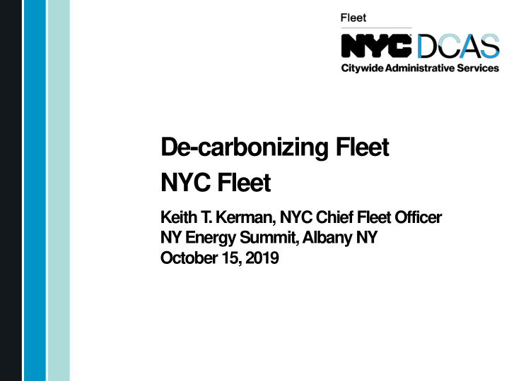 de carbonizing fleet nyc fleet