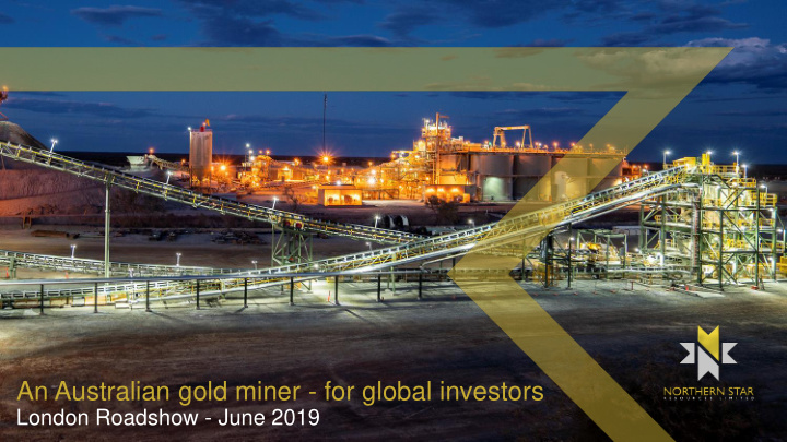 an australian gold miner for global investors