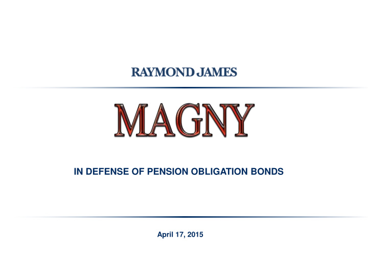 in defense of pension obligation bonds