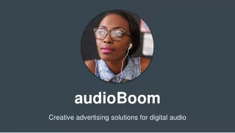audioBoom  Creative advertising solutions for digital audio  What is a podcast?    A digital