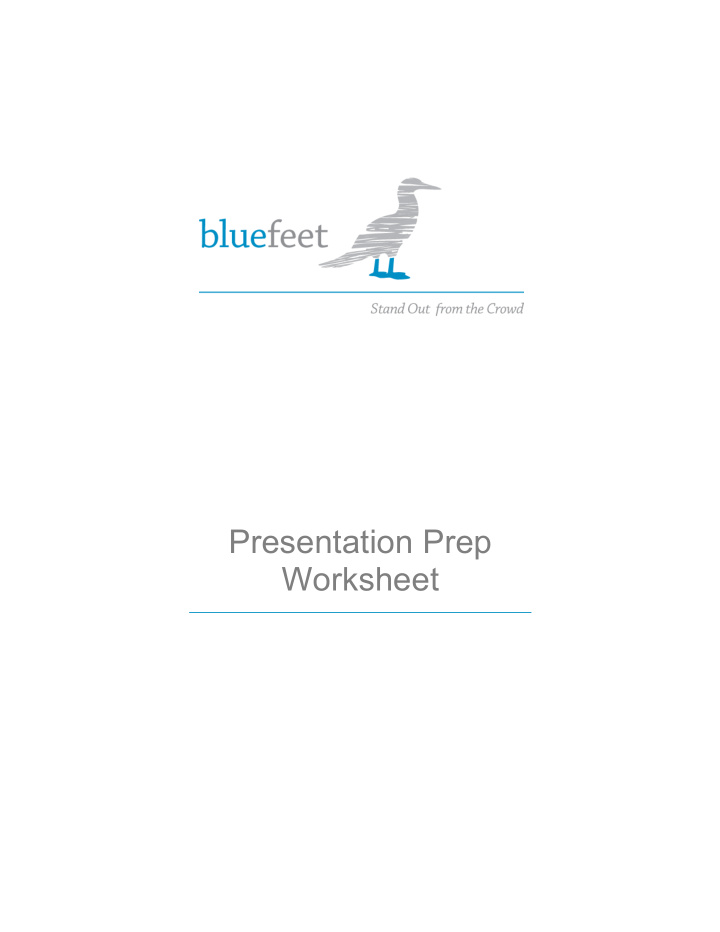 presentation prep worksheet presentation environment ro