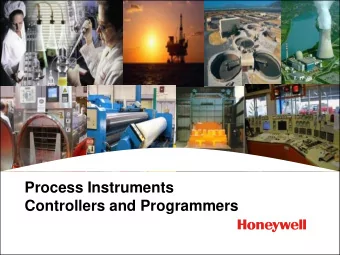 Process Instruments  Controllers and Programmers  Controllers and Programmers  2  Sampling of