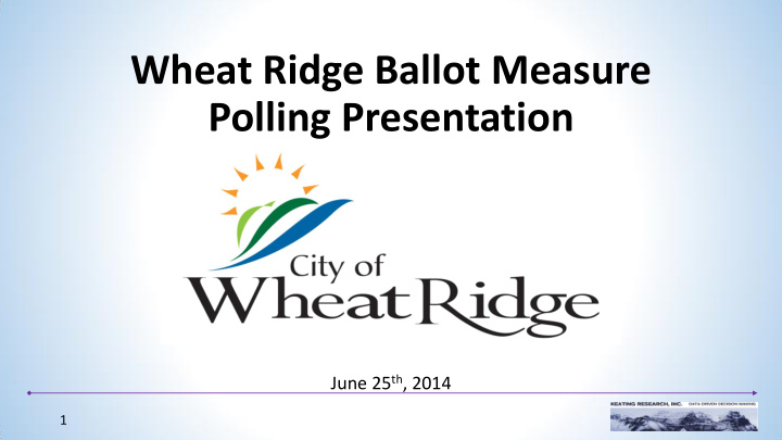 polling presentation