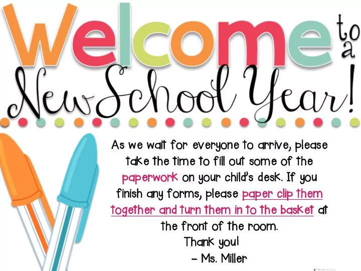 as as we wait for for everyon one to o arrive pl please