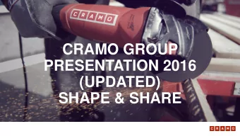 PRESENTATION 2016  (UPDATED)  SHAPE &amp; SHARE  STRONG RENTAL POSITION  #2  #1  #2  Finland