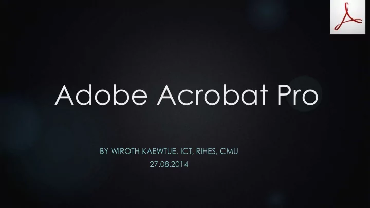 adobe acrobat pro