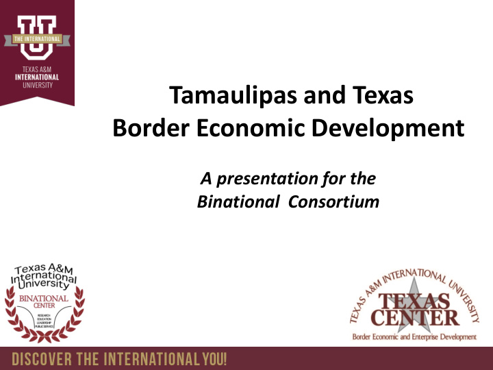 tamaulipas and texas border economic development