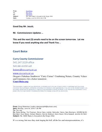 Court Boice  Curry County Commissioner  541.247.3229 office  541.661.6150 cell