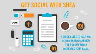 GET SOCIAL WITH SHEA  A QUICK GUIDE TO HELP YOU  BETTER UNDERSTAND HOW  YOUR SOCIAL MEDIA