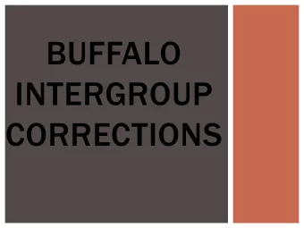 BUFFALO  INTERGROUP  CORRECTIONS  Every AA has been, in a sense, a prisoner.  Each of us has