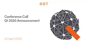 Conference Call  Q1 2020 Announcement  24 April 2020  1  Volatile market environment  thematic