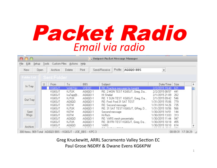 packet radio