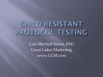 Great Lakes Marketing  www.GLM.com  Founded in 1964  Began testing packages with PPPA