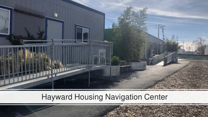 hayward housing navigation center