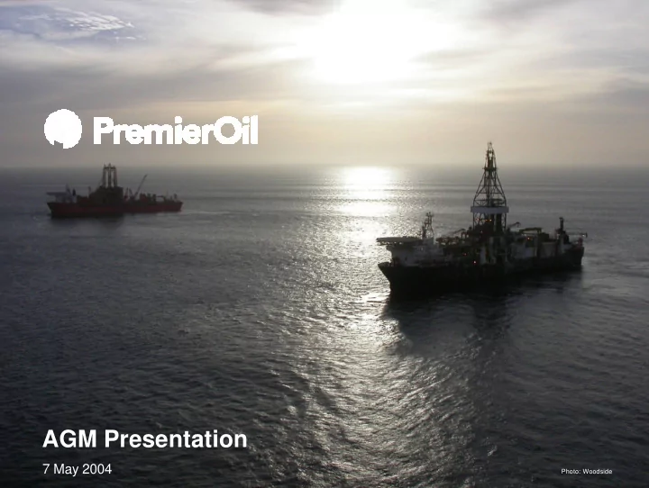 2003 preliminary results presentation